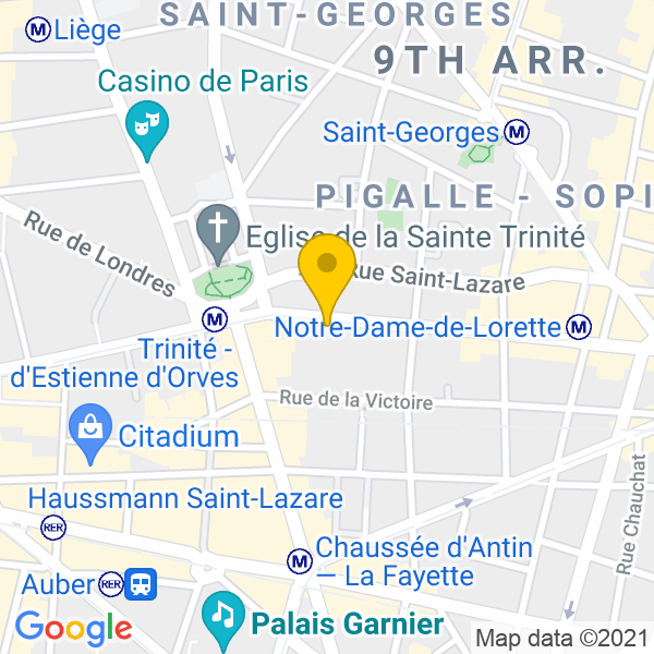 53, Rue de Châteaudun, Paris, 75009, Paris