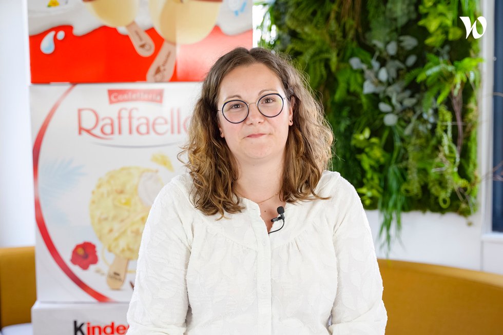 Rencontrez Justine, Chef de produit Sénior - Ferrero