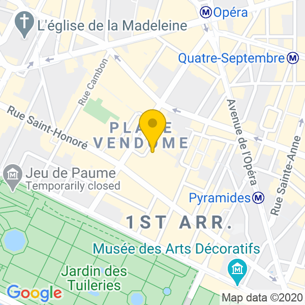 12 Place Vendôme, 75001, Paris