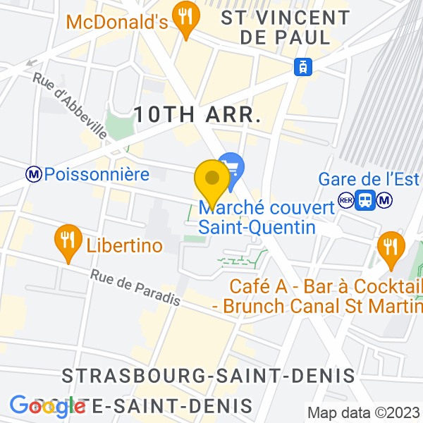 15, Rue de Chabrol, Paris, 75010, Paris