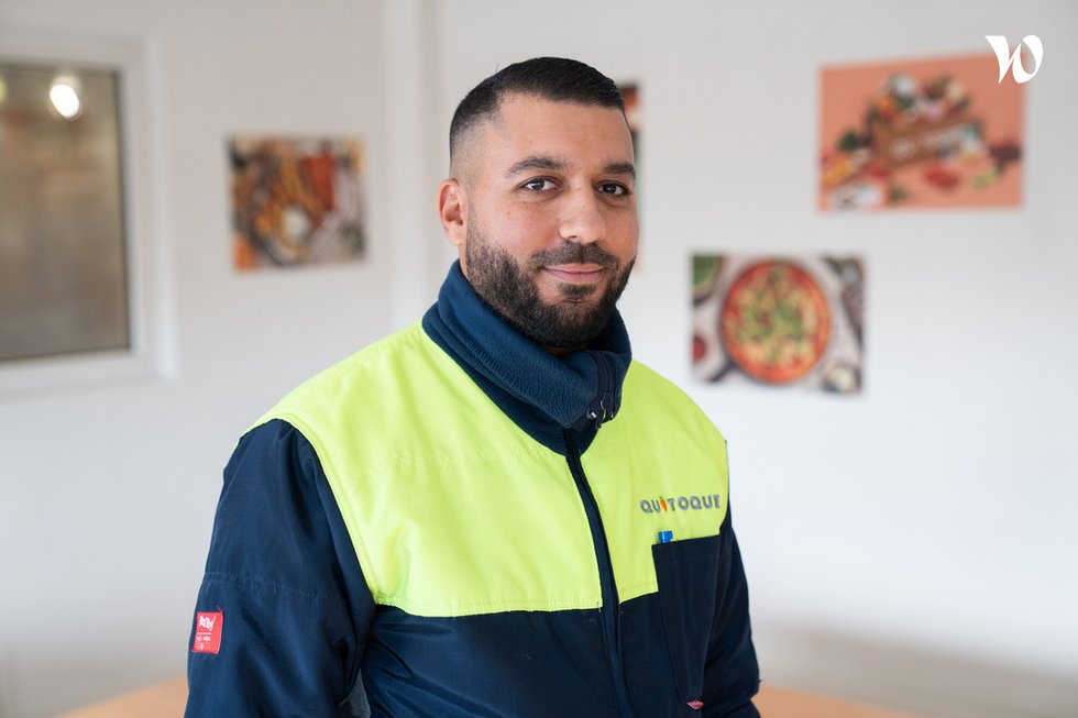 Rencontrez Younès, Chef d'équipe production - Quitoque