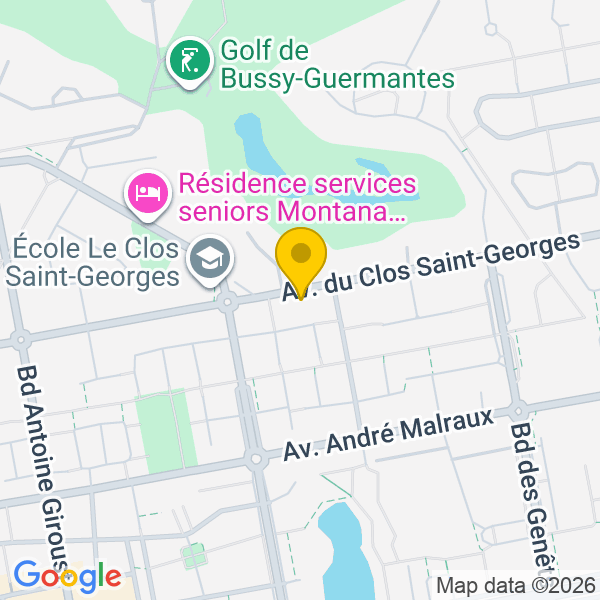 Avenue du Clos Saint-Georges, 77600, Bussy-Saint-Georges