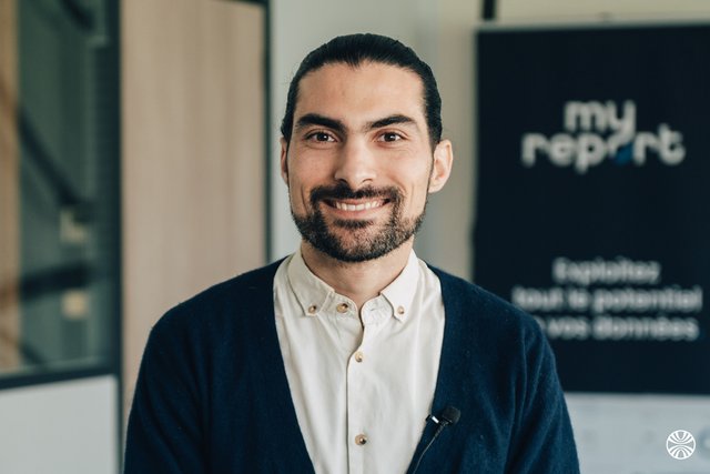 Rencontrez Médéric, Responsable du succès technique - MyReport
