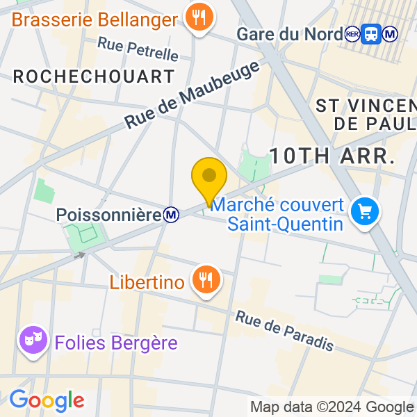 100, Rue La Fayette, 75010, Paris