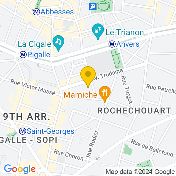 37 Av. Trudaine, 75009, Paris