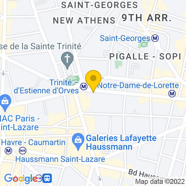 55, Rue de Châteaudun, Paris, 75009, Paris