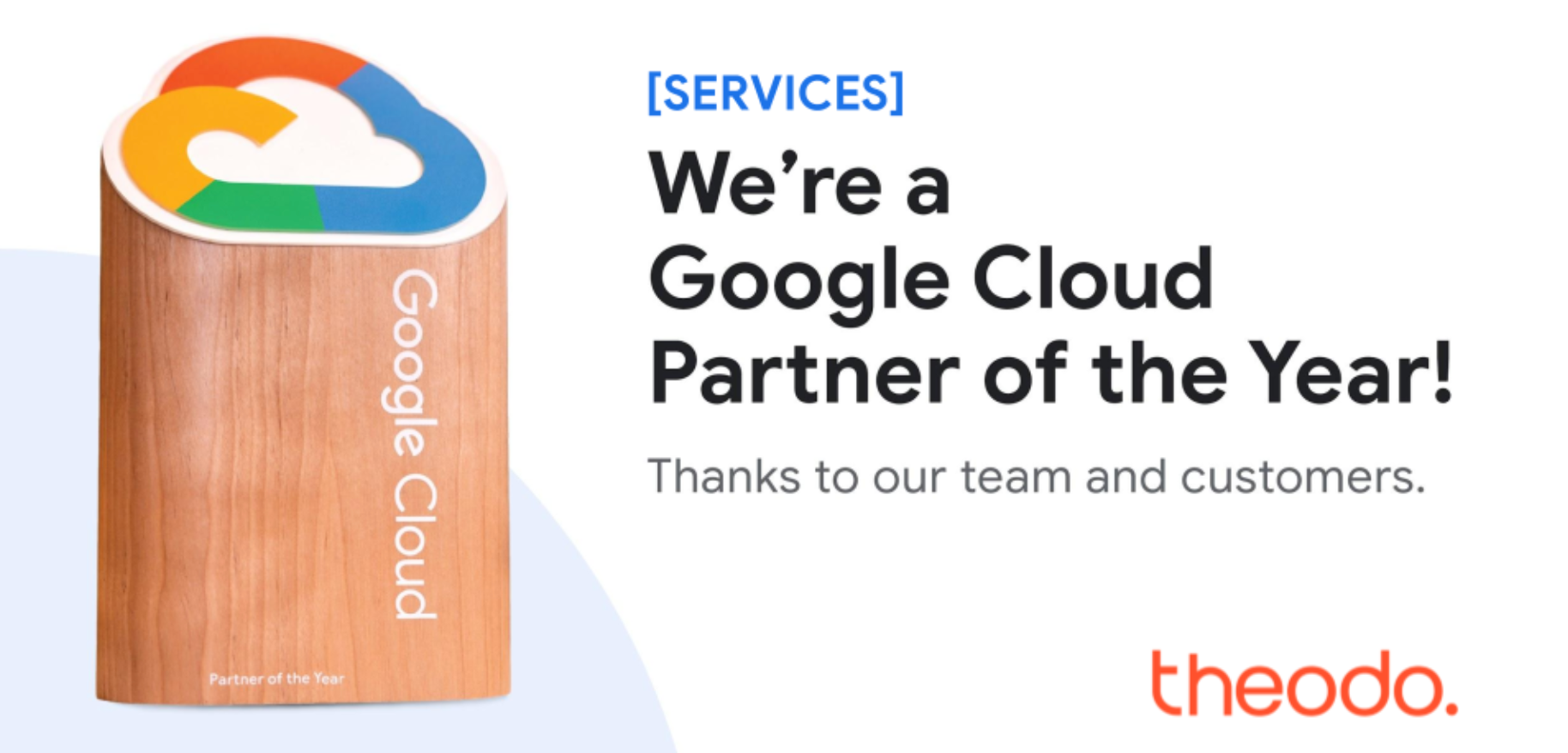 Theodo Named 2025 Google Cloud Services Partner of the Year