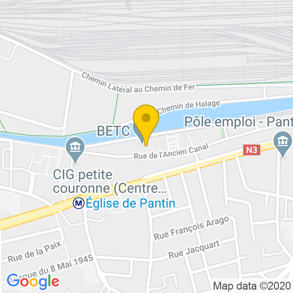 1 rue de l'Ancien Canal, 93500, Pantin