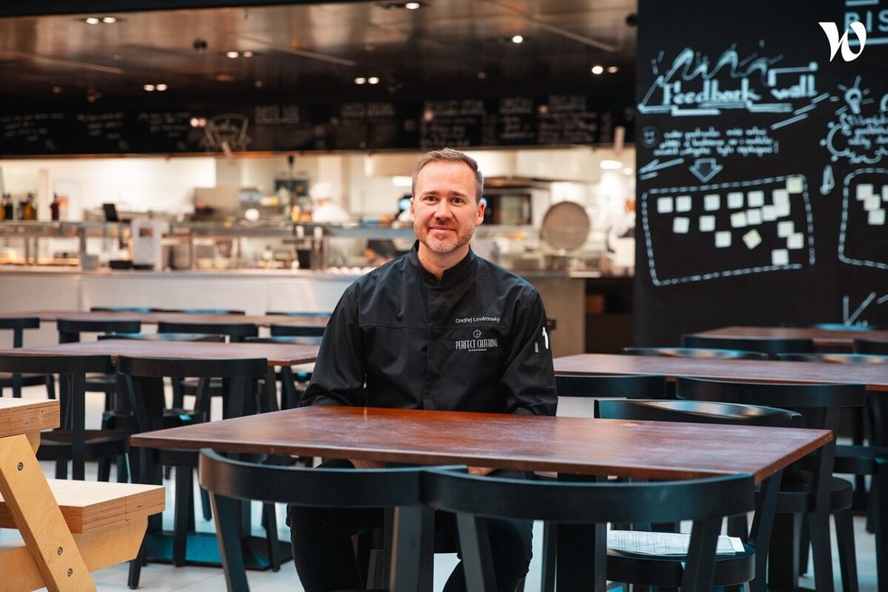 Ondřej Lovětínský, šéfkuchař divize cateringu - Perfect Canteen