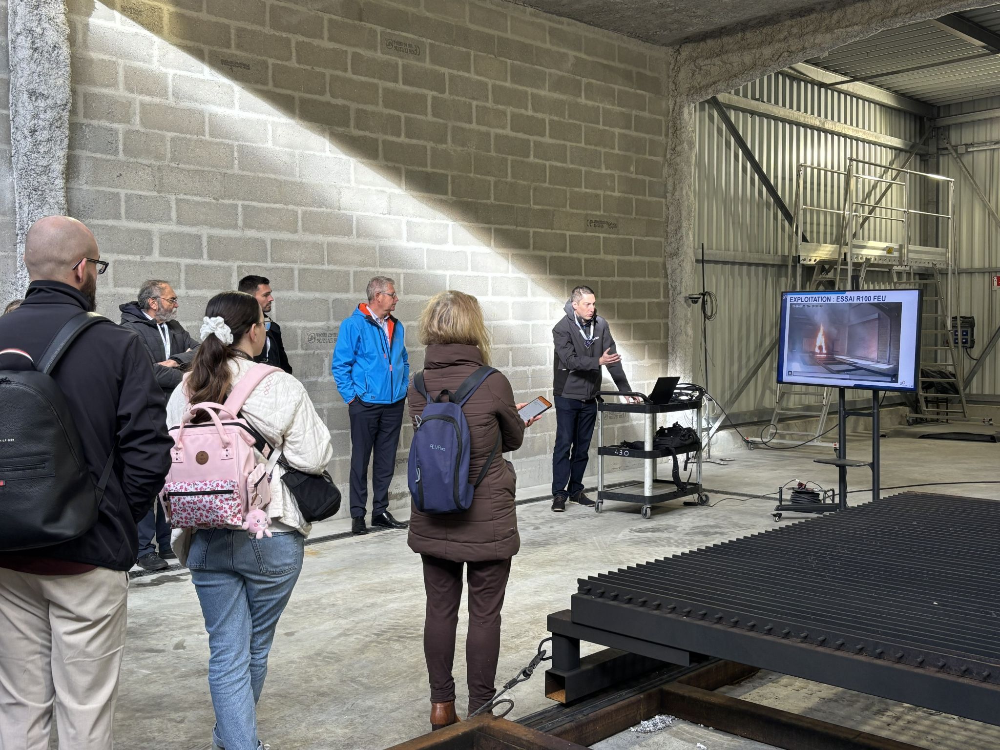 Inauguration officielle du nouveau hall d’essai batterie CNPP ! 🔋