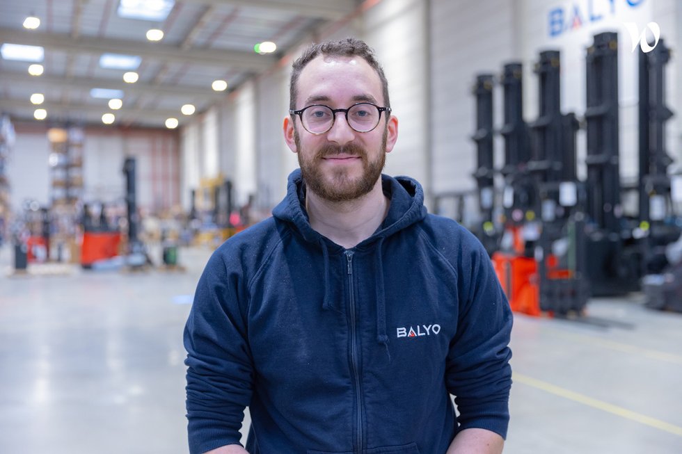 Rencontrez David, Product development & industrialization technician - Balyo