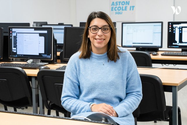 Rencontrez Saima, Coordinatrice de Vie Etudiante - Aston Ecole IT