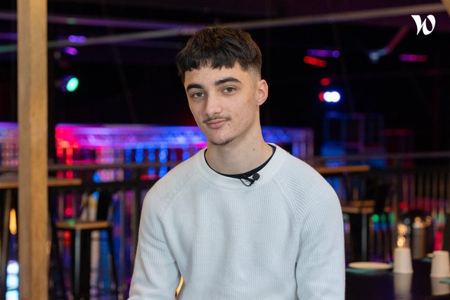 Rencontrez Samuel, Alternant animateur polyvalent - Trampoline Park You Jump