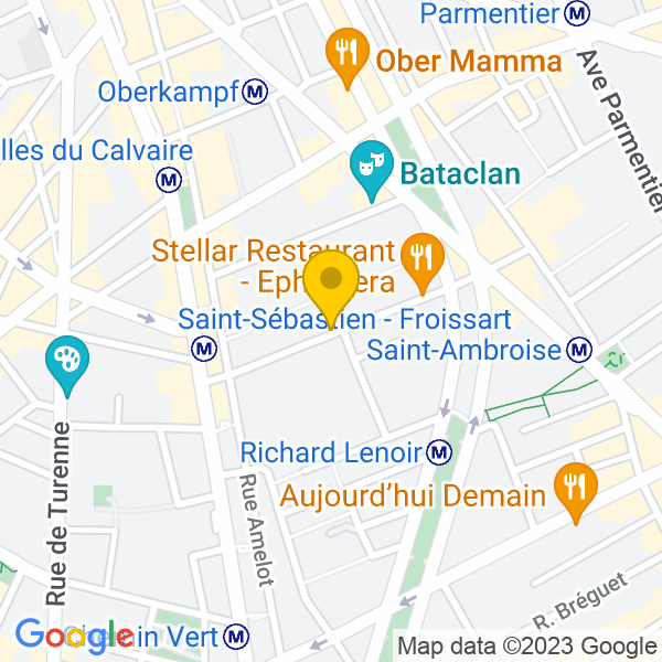 25, Rue Saint-Sébastien, Paris, 75011, Paris