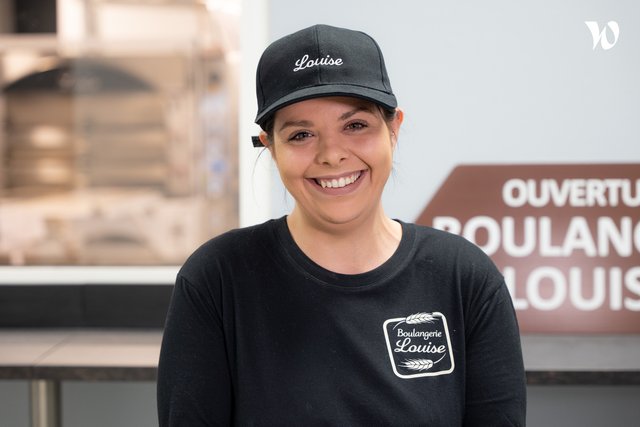 Rencontrez Mégane, Responsable des ventes chez BOULANGERIE LOUISE 