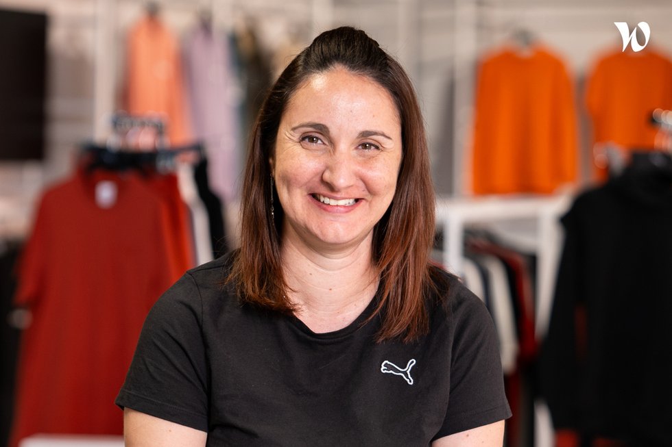 Rencontrez Sandrine, Store Manager - PUMA