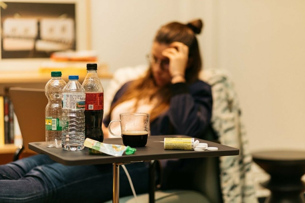 Hungover at the office: how to get through the working day