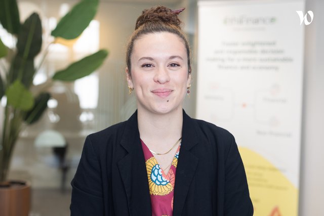 Rencontrez Anaëlle, Manager of ESG Analyst - EthiFinance