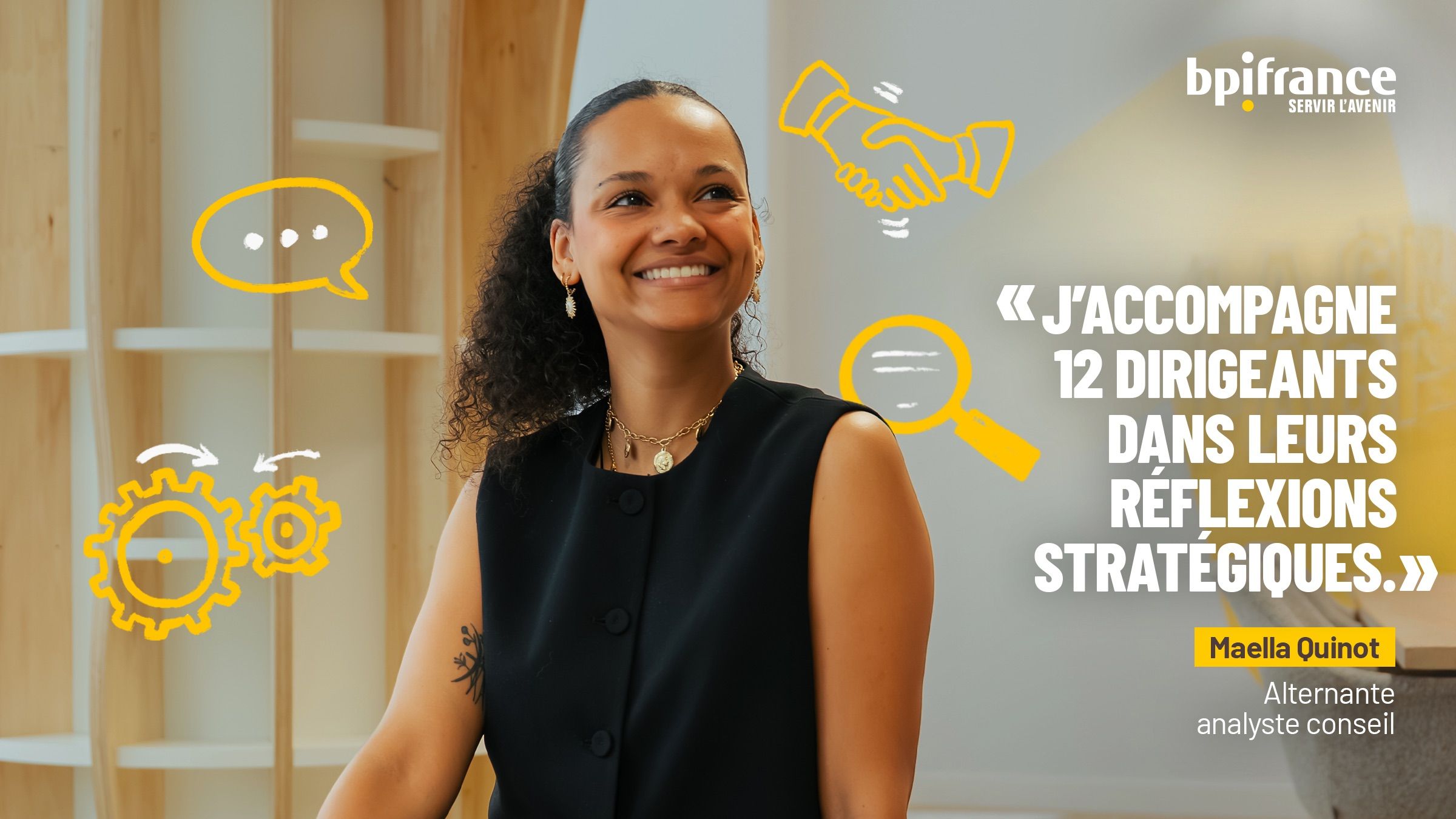 À la rencontre de Maella, alternante analyste conseil