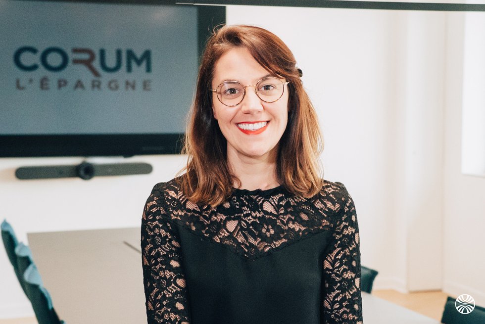 Rencontrez Sandrine, Head of Life Development - CORUM L'Épargne