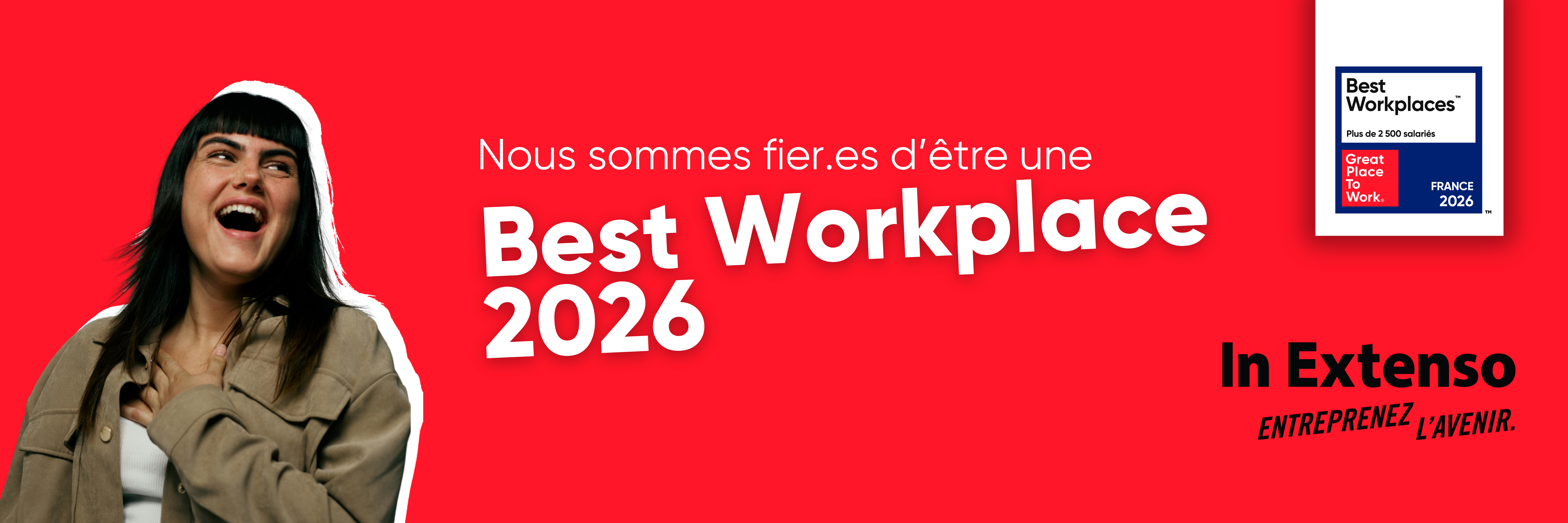 In Extenso dans le TOP 10 du palmarès Best Workplaces 2026