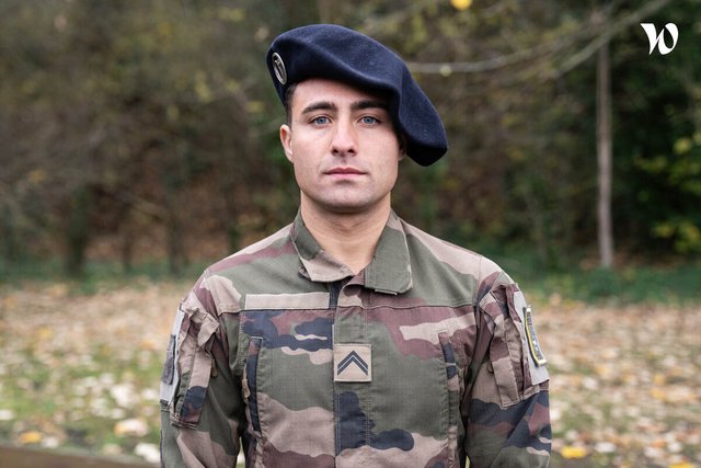 Rencontrez le sergent Benjamin, Chef de groupe d'infanterie