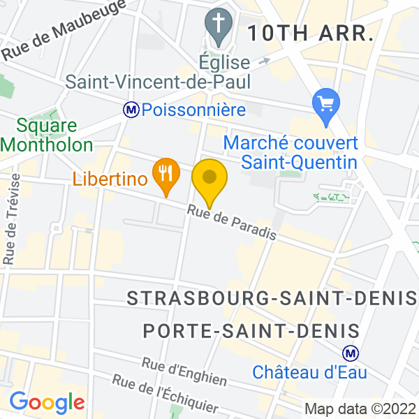 32, Rue de Paradis, Paris, 75010, Paris