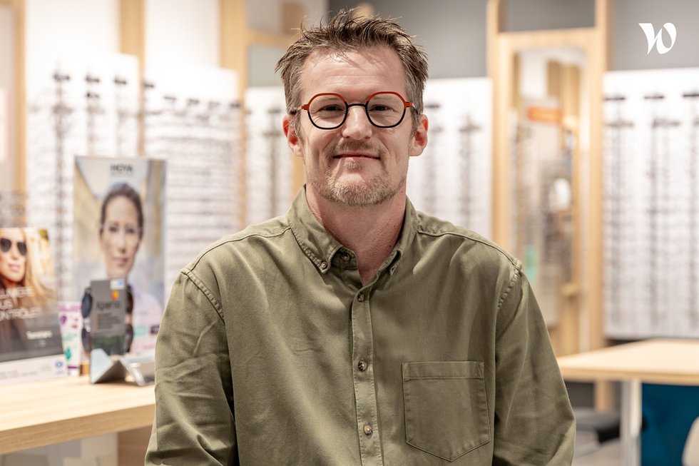 Rencontrez Matthieu, Opticien & responsable de magasin - Mutualité Francaise Aisne-Nord-Pas De Calais-Ssam