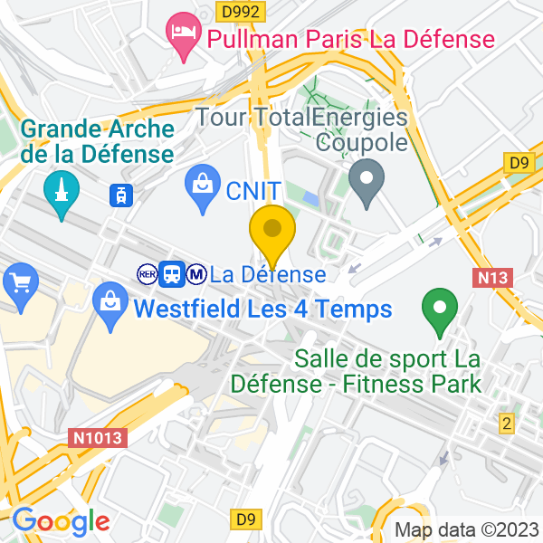 1, Place de la Défense, La Défense, 92800, La Défense