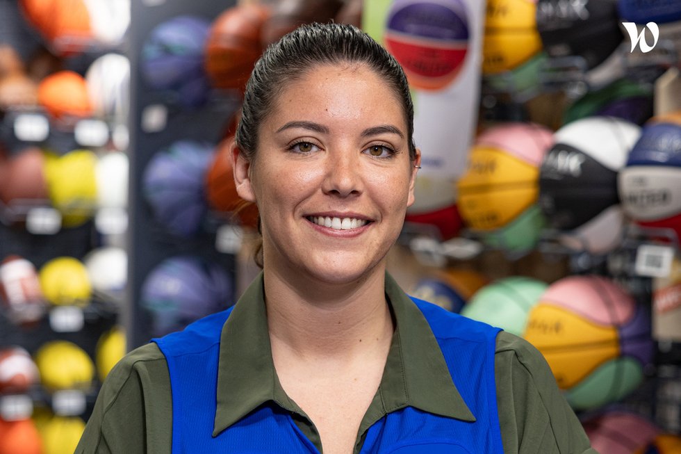 Rencontrez Andréa, Responsable exploitation - Decathlon