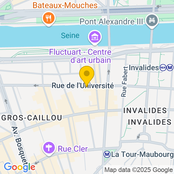 125, Rue de l'Université, 75007, Paris