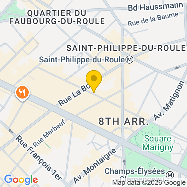 36, Rue de Ponthieu, 75008, Paris