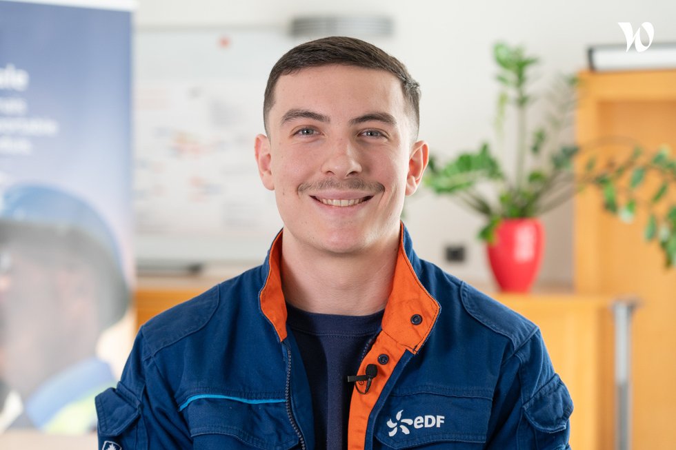 Rencontrez Corentin, Apprenti soudeur - EDF