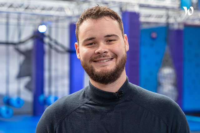 Rencontrez Théo, Responsable de Parc - Trampoline Park You Jump