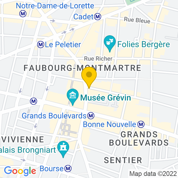 37, Rue Bergère, Paris, 75009, Paris