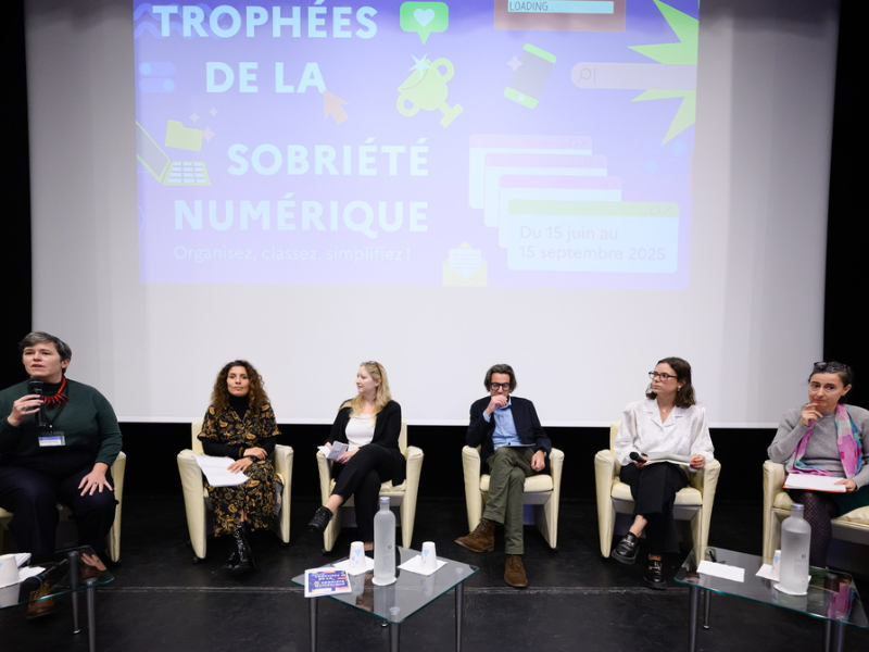 Une première édition réussie pour les Trophées de la sobriété numérique ! 
