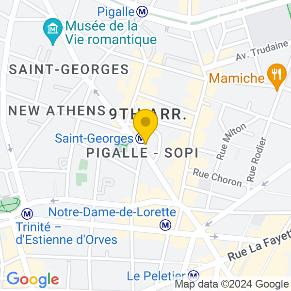 28, Place Saint-Georges, 75009, Paris