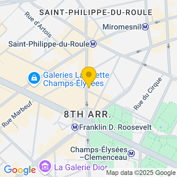 8, Avenue Franklin Delano Roosevelt, 75008, Paris