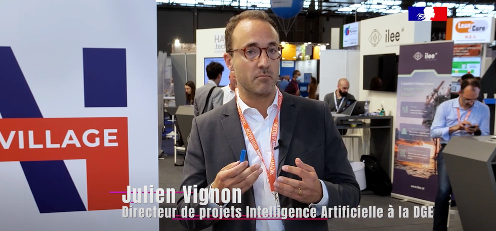 La DGE organise le Village IA ! Avec Julien Vignon, directeur de projets IA à la DGE - Ministère de l’Économie, des Finances et de la Souveraineté industrielle et numérique