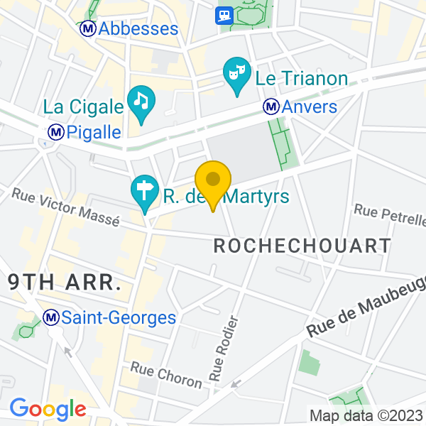 37, Avenue Trudaine, Paris, 75009, Paris