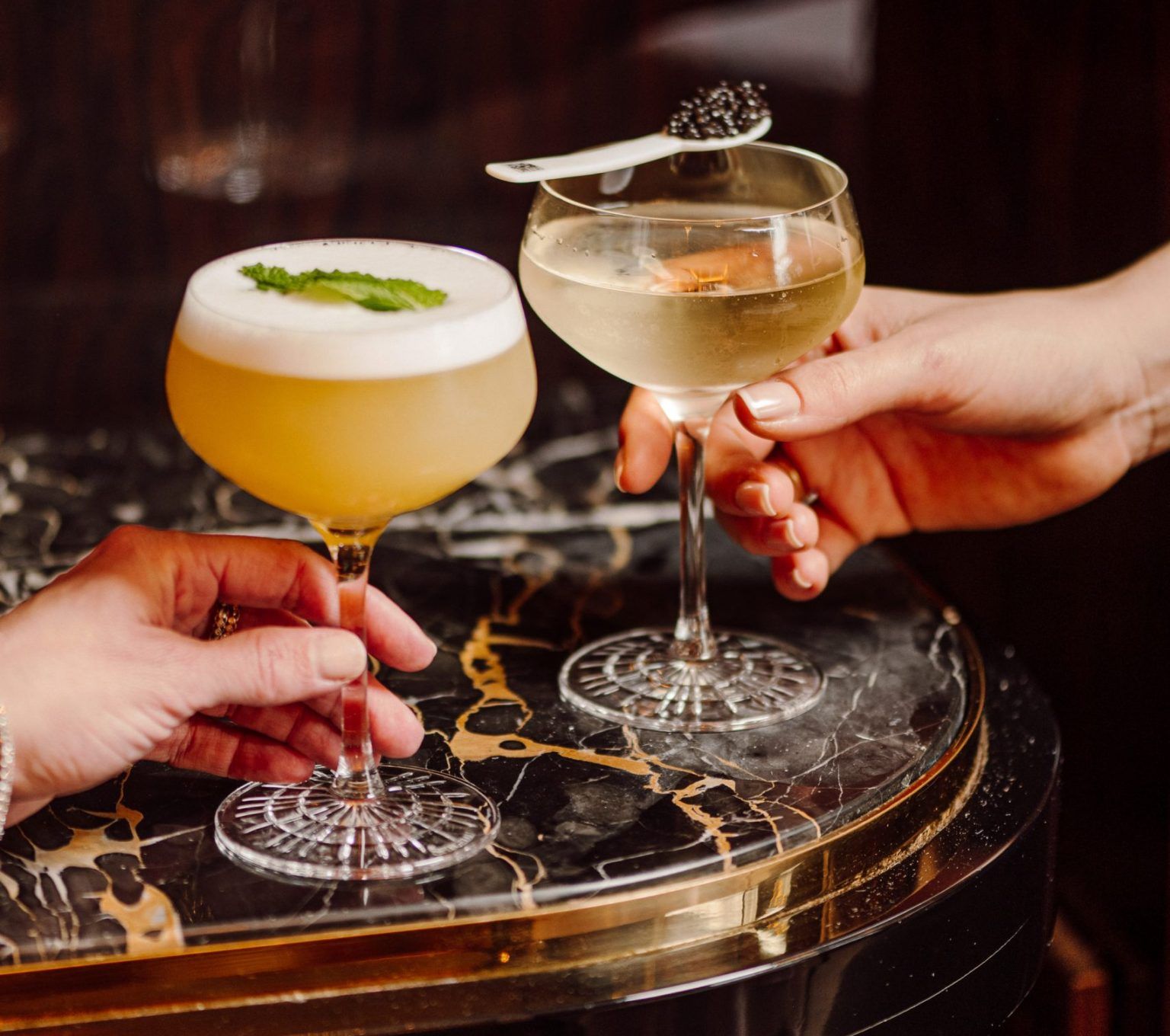 Les nouveaux cocktails signés Maison du Caviar