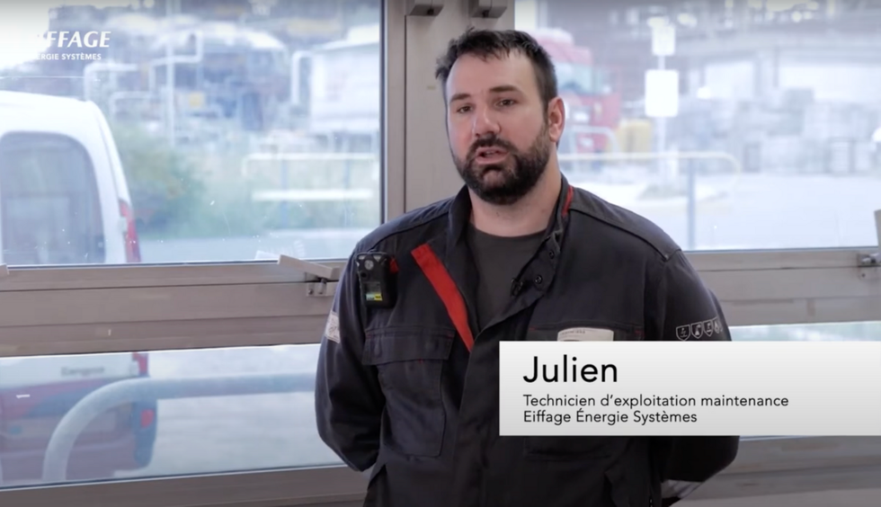 Rencontrez Julien, technicien de maintenance - Eiffage Énergie Systèmes