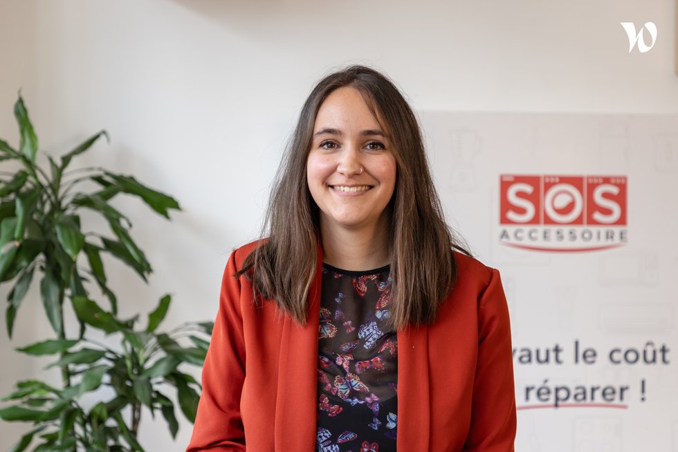 Rencontrez Amélie, Cheffe de Projet Web - SOS Accessoire