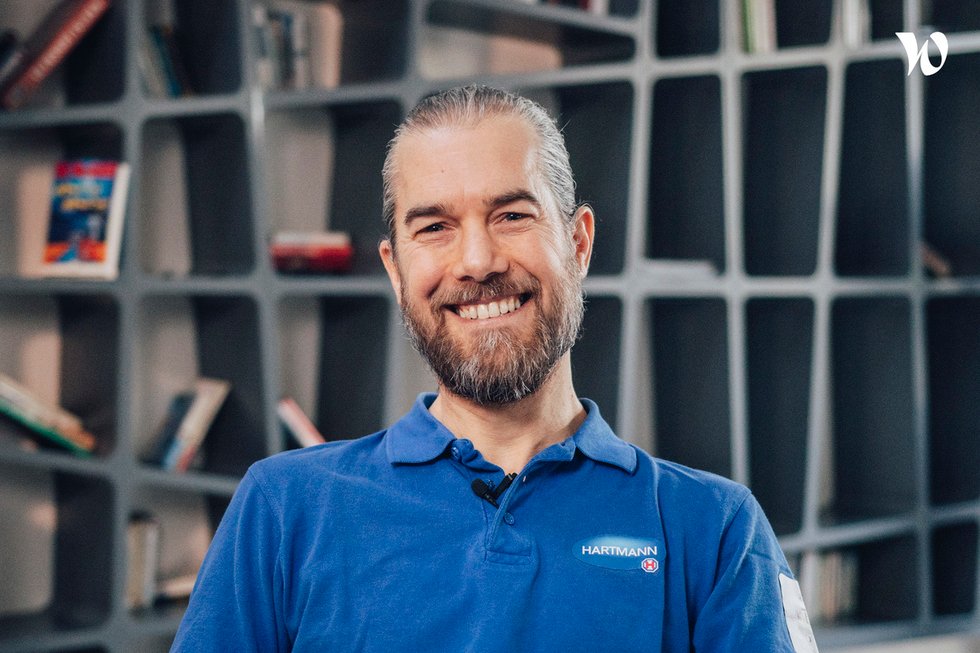 Rencontrez Guillaume, Référent maintenance - HARTMANN France