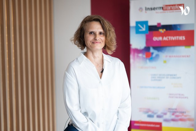 Rencontrez Noémie, Directrice partenariats industriels et entrepreneuriat - Inserm Transfert