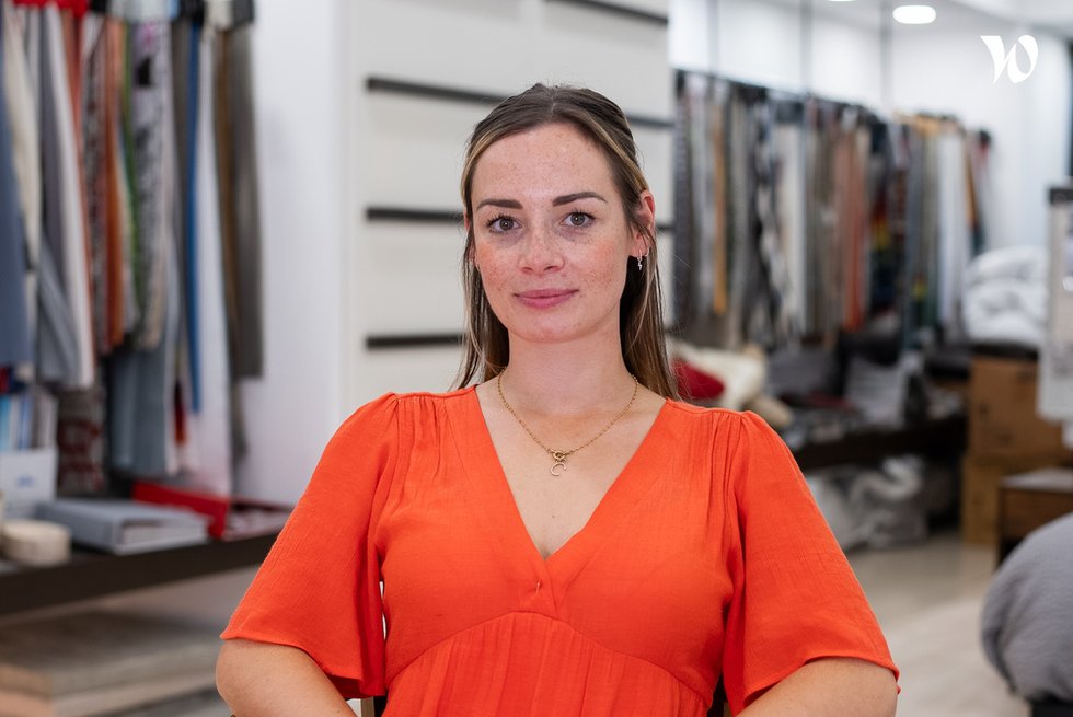 Rencontrez Claire, Chargée projets décoration ameublement - STANDARD TEXTILE