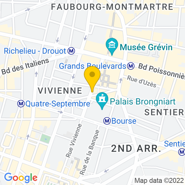 26, Rue Vivienne, Paris, 75002, Paris