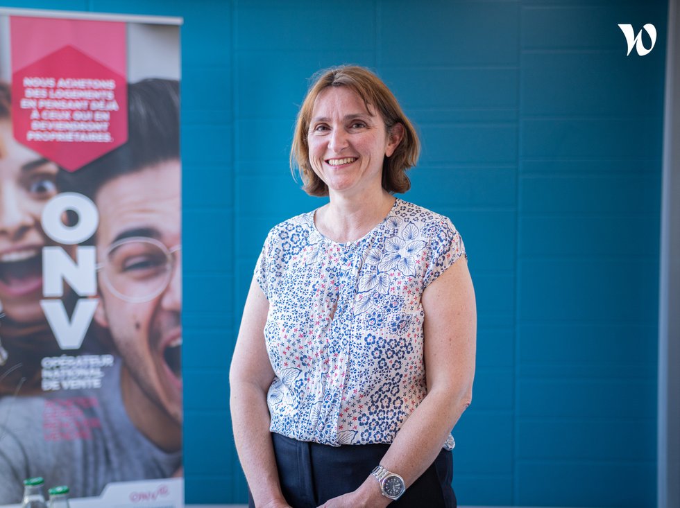 Rencontrez Florence Lourier, Directrice Financière et Directrice des Copropriétés responsables  - ONV - Opérateur National de Vente