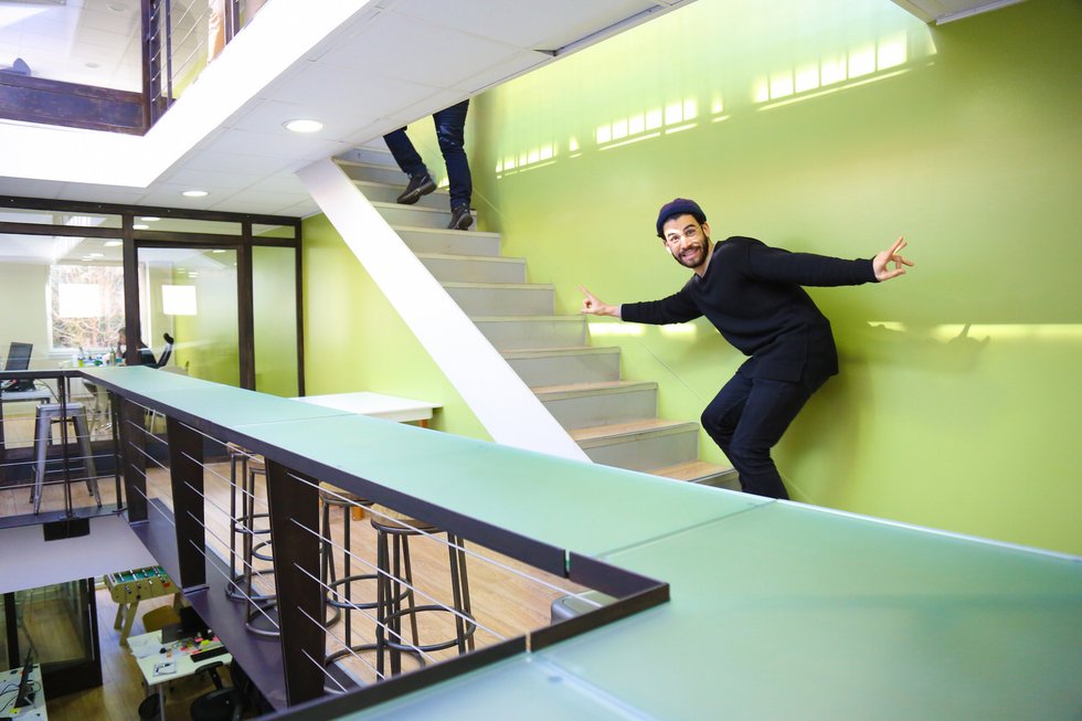 Dans les bureaux de... CHARP : un loft en triplex avec rooftop ET jardin !