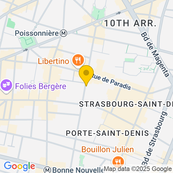 60, Rue d'Hauteville, 75010, Paris